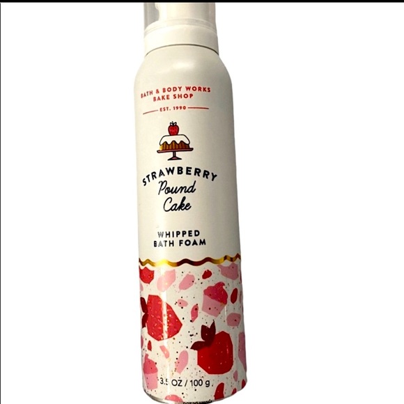 Bath & Body Works Other - 🛍️5/$25 BBW strawberry pound cake whipped bath foam NEW